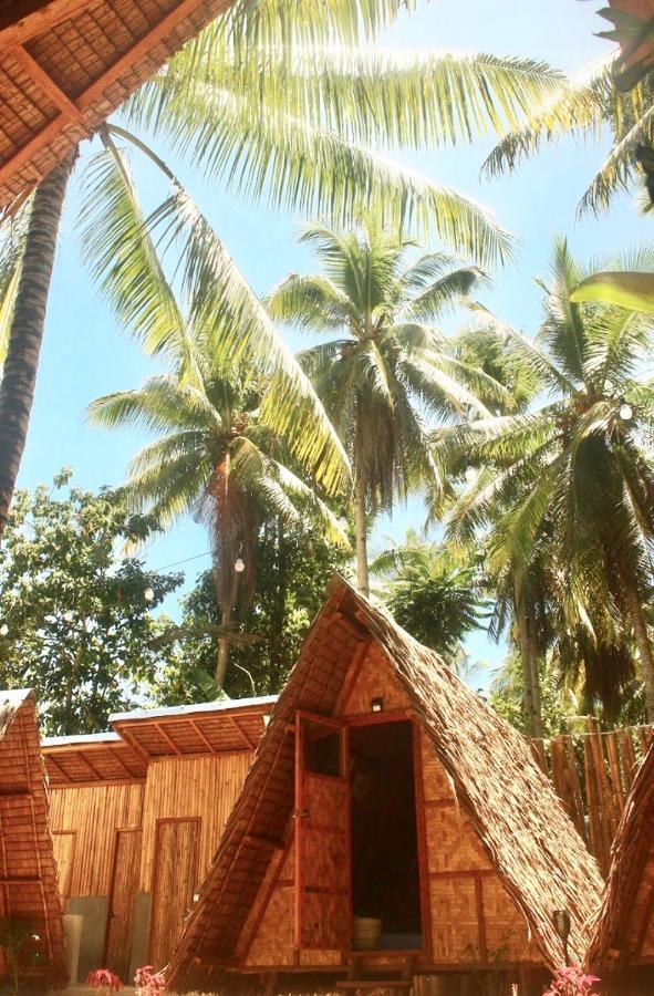 "Triangle Hut" Camp Fuego Siargao Hotell Catangnan Eksteriør bilde